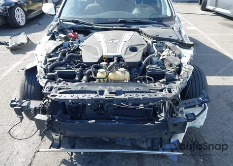 2018 Infiniti Q50 3.0T Luxe z USA, uszkodzony, nr VIN JN1EV7AP7JM353926